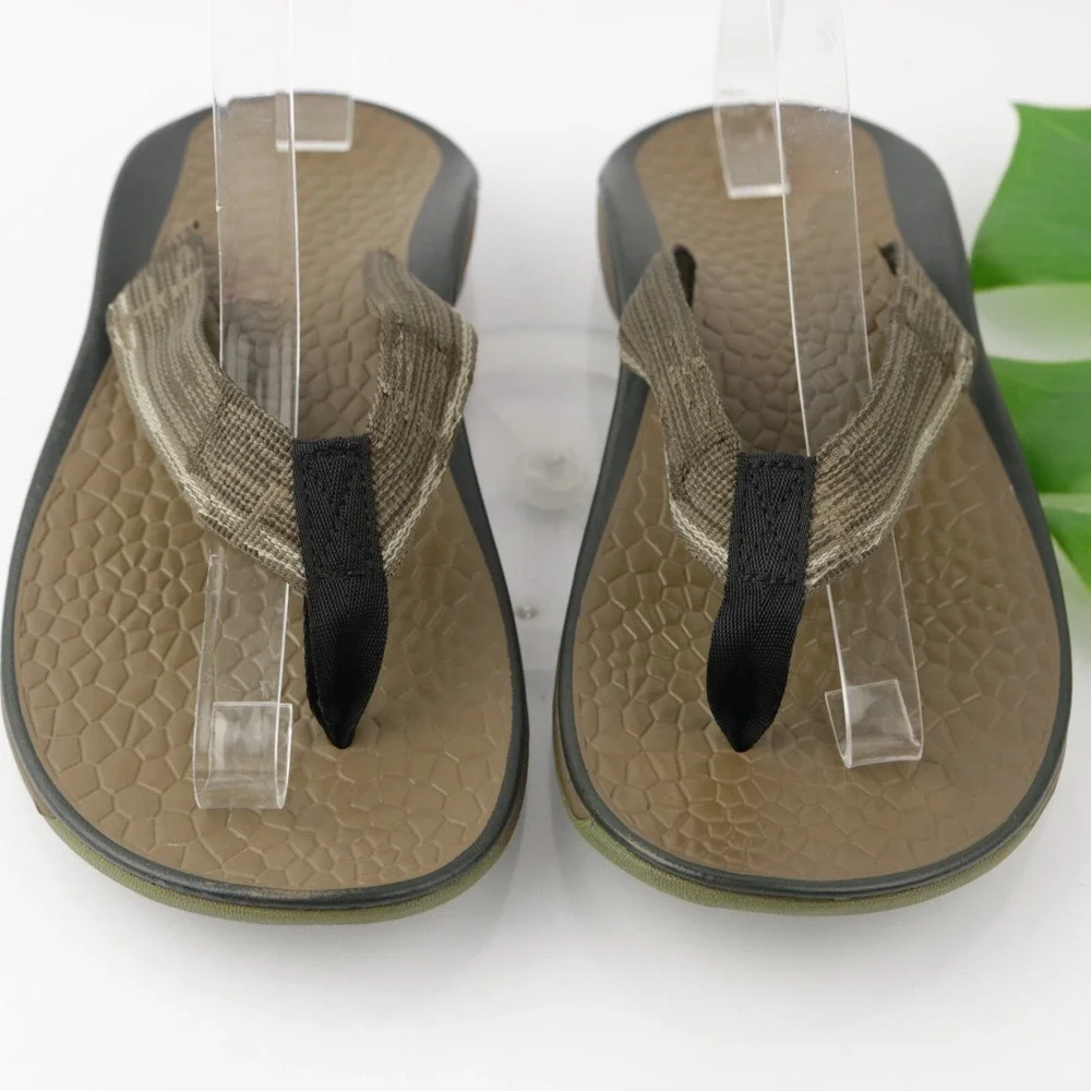 Chaco Mens Playa Pro Sandals Size 7 Brown Thong Flip Flop  Comfort Beach Shoes